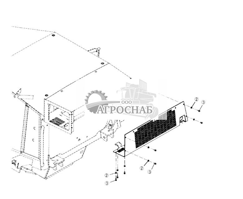 Задняя крышка системы кондиционирования воздуха (AC) - ST653889 160.jpg